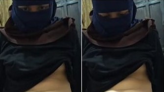 Bokep indo suami menikmati goyangan ukhti jubah hitam