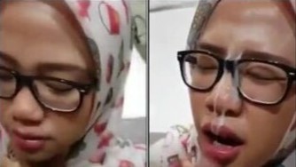Bokep indo main sama istri nggak sengaja crot di kacamata