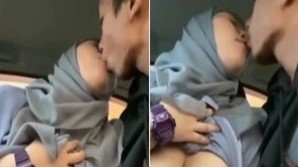 Bokep indo pacar hijab montok nggak bisa nahan nafsu
