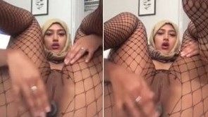 Bokep indo abg hijab blesteran nyobain anal